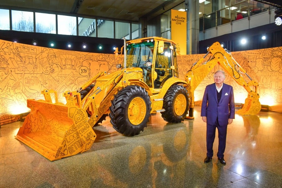 1000000臺！JCB慶祝第100萬臺兩頭忙下線！